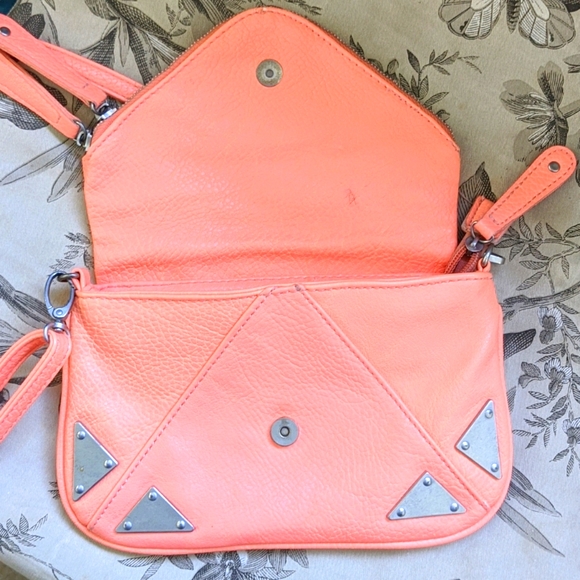 Free People Vegan Leather Boho Crossbody Purse Bag - Picture 7 of 12